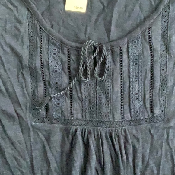 NEW AEROPOSTALE WOMENS TANK Navy XS - Picture 2 of 2